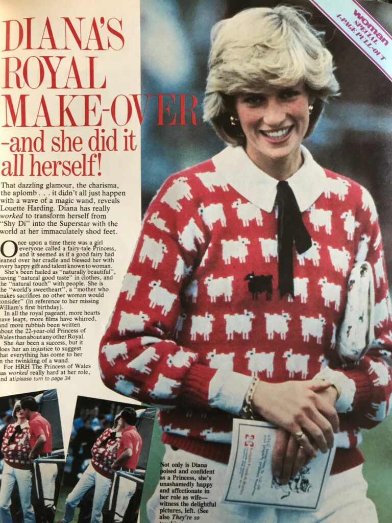 Knitting That Famous Sheep Sweater